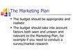 Presentations 'Marketing Planning', 19.