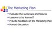 Presentations 'Marketing Planning', 22.