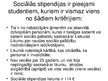 Presentations 'Valsts stipendiju lielums un saņēmēju skaits Latvijā un Lietuvā', 11.