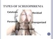 Presentations 'Schizophrenia', 5.