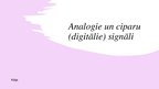 Presentations 'Analogie un ciparu (digitālie) signāli', 1.