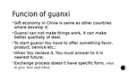 Presentations 'Guanxi Business Ethics', 12.