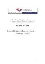 Research Papers 'Komunikācijas nozīme uzņēmumā "Interinfo Latvija"', 1.