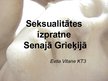 Presentations 'Seksualitātes izpratne Senajā Grieķijā', 1.