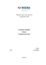 Research Papers 'Negodīga komercprakse', 1.