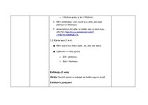 Samples '"Stundas plāni""
Valodas lietojums un lasīšana 1.klasē', 5.