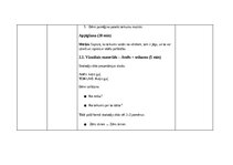 Samples '"Stundas plāni""
Valodas lietojums un lasīšana 1.klasē', 11.