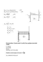 Summaries, Notes 'Statiski noteicama rāmja dimensionēšana un  pārvietojumu aprēķins', 4.