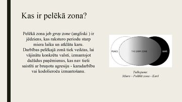 Presentations 'Valsts aizsardzības mācība. Pelēkā zona', 3.