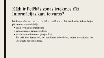 Presentations 'Valsts aizsardzības mācība. Pelēkā zona', 10.