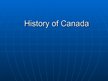 Presentations 'History of Canada', 1.