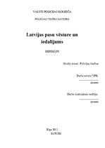 Research Papers 'Latvijas pasu vēsture un iedalījums', 1.