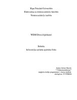 Research Papers 'WDM demultipleksori', 1.