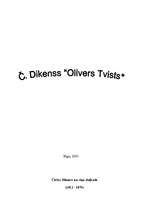 Research Papers 'Čārlzs Dikenss "Olivers Tvists"', 1.