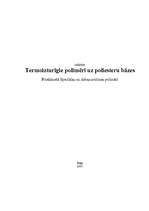 Research Papers 'Termoizturīgie polimēri un poliesteru bāzes', 1.