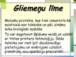 Presentations 'Gliemju līme', 5.