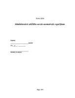 Research Papers 'Administratīvā atbildība un tās normatīvais regulējums', 1.