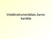 Presentations 'Vokālinstrumentālais žanrs - kantāte', 1.