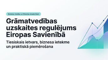 Presentations 'Grāmatvedības uzskaites regulējums Eiropas Savienībā', 1.