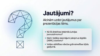 Presentations 'Grāmatvedības uzskaites regulējums Eiropas Savienībā', 13.