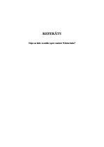 Research Papers 'Telpa un laiks Arnolda Apses romānā "Klosterkalns"', 1.