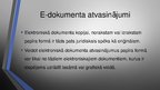 Presentations 'Elektroniskie dokumenti', 7.