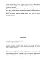 Term Papers 'Medicīnas tūrisma iespēju ietekme uz pakalpojumu saņemšanas uzlabošanu', 4.