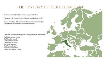 Summaries, Notes 'THE ORIGIN OF COFFEE', 3.