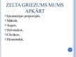 Research Papers 'Zelta griezums', 42.