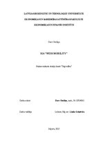 Practice Reports 'Prakses atskaite studiju kursā “Tirgvedība”', 1.