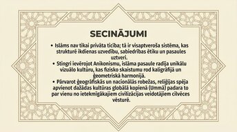 Presentations 'Islāms', 24.