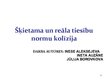 Presentations 'Šķietama un reāla tiesību normu kolīzija', 7.