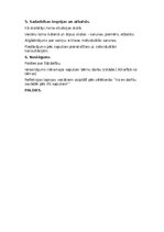 Summaries, Notes 'Klases vecāku sapulces plāns', 3.