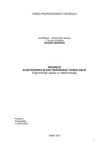 Research Papers 'Koģenerācijas stacijas un elektroenerģija', 1.