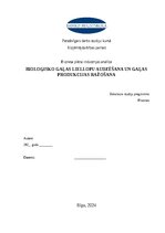 Business Plans 'Bioloģisko gaļas liellopu audzēšana un gaļas produkcijas ražošana', 1.