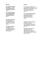 Samples 'Linarda Laicena dzejas "Bez tevis" tulkojums krievu valodā', 1.
