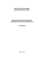 Research Papers 'Starptautiskā ekonomiskā integrācija:nepieciešamība, formas, attīstības posmi', 1.