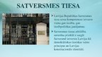 Presentations 'Latvijas Republikas tiesu sistēma', 10.