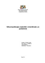 Research Papers 'Siltumizolācijas materiālu salīdzinājums: minerālvate un polistirols', 1.