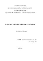 Essays 'Zemais algu līmenis Latvijā kā iemesls bezdarbam', 1.