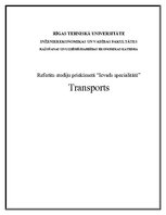 Research Papers 'Transports Latvijā', 1.
