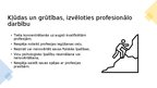 Presentations 'Profesijas izvēle. Profesijas ietekme uz cilvēku, profesionālā deformācija', 6.