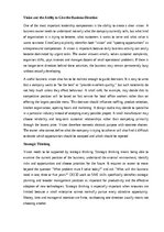 Summaries, Notes 'Leadership Skills and Competences a Small Business Owner Must Have', 3.