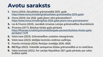 Presentations 'Revīzijas stratēģija Latvijā 2025.–2026. gadā', 13.