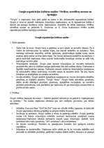 Summaries, Notes 'Google organizācijas kultūras analīze', 1.