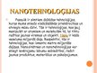 Presentations 'Nanotehnoloģijas', 3.