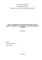 Essays 'Krievijas impērijas 1864.gada tiesu reformas nozīme Baltijas guberņās un tās iet', 1.