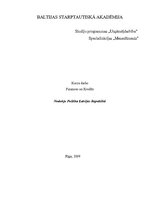 Research Papers 'Nodokļu politika Latvijas Republikā', 1.