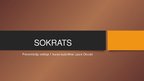 Presentations 'Sokrats - Atēnu filosofs', 1.