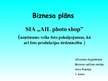 Presentations 'Biznesa plāns "AIL photo shop"', 1.